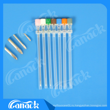 Ce ISO Approved 18-27g Типы спинных игл Quincke Tip